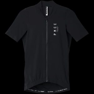 PEDAL MAFIA MENS PMCC JERSEY (BLACK WHITE V2) - AUTHENTIC